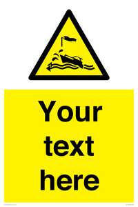 Custom Warning wind over tide conditions